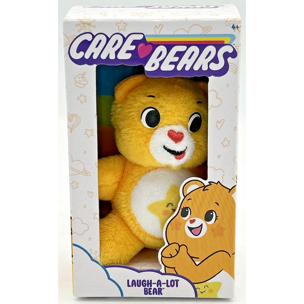 2023 Basic Fun Care Bears Laugh-A-Lot Bear Mini Plush Bear U112